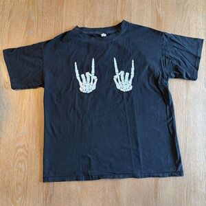Black Rock Hand Gesture Women's Tee
